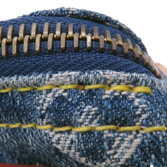 LOUIS VUITTON Neo Speedy Monogram Denim Blue/Yellow M95019 - Picture 13 of 14